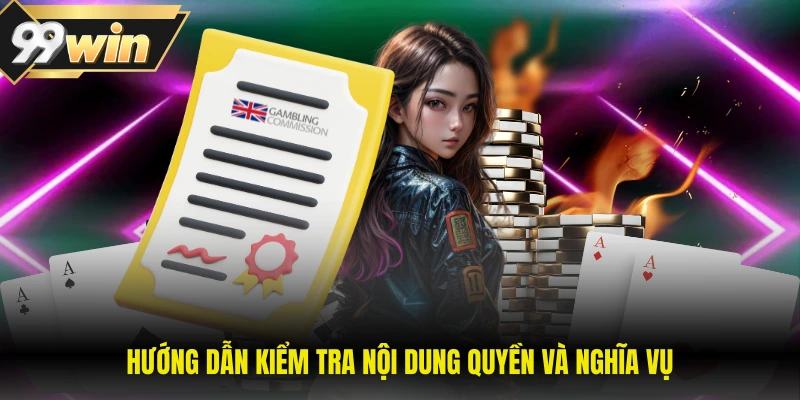 Miễn Trừ Trách Nhiệm 99WIN 4 Hướng dẫn kiểm tra nội dung quyền và nghĩa vụ