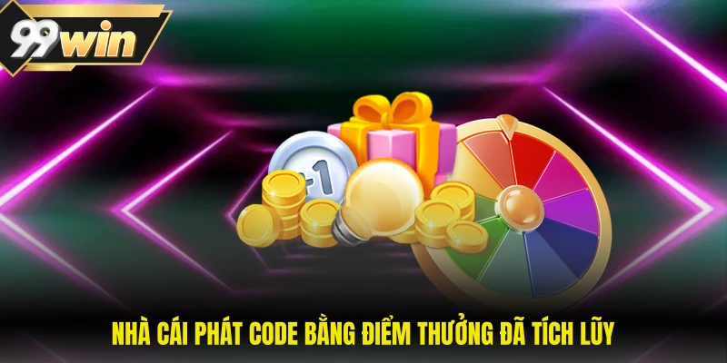 Nhà cái phát code bằng điểm thưởng đã tích lũy