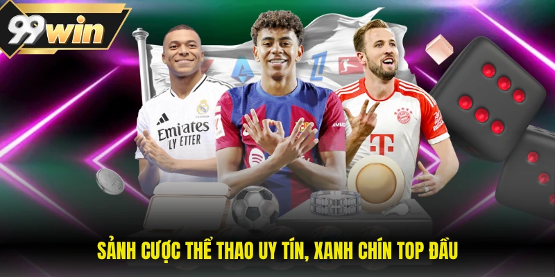 99WIN 12 Sảnh cược thể thao uy tín, xanh chín top đầu